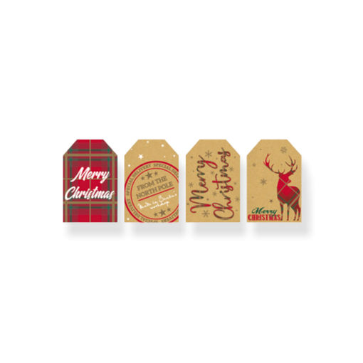 Picture of CHRISTMAS KRAFT GIFT TAGS 20 PACK